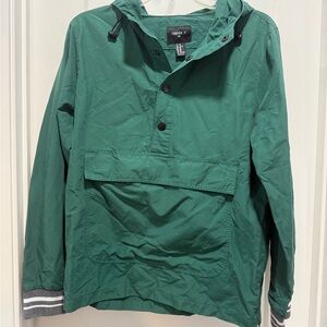 Forever 21 Forest Green Windbreaker